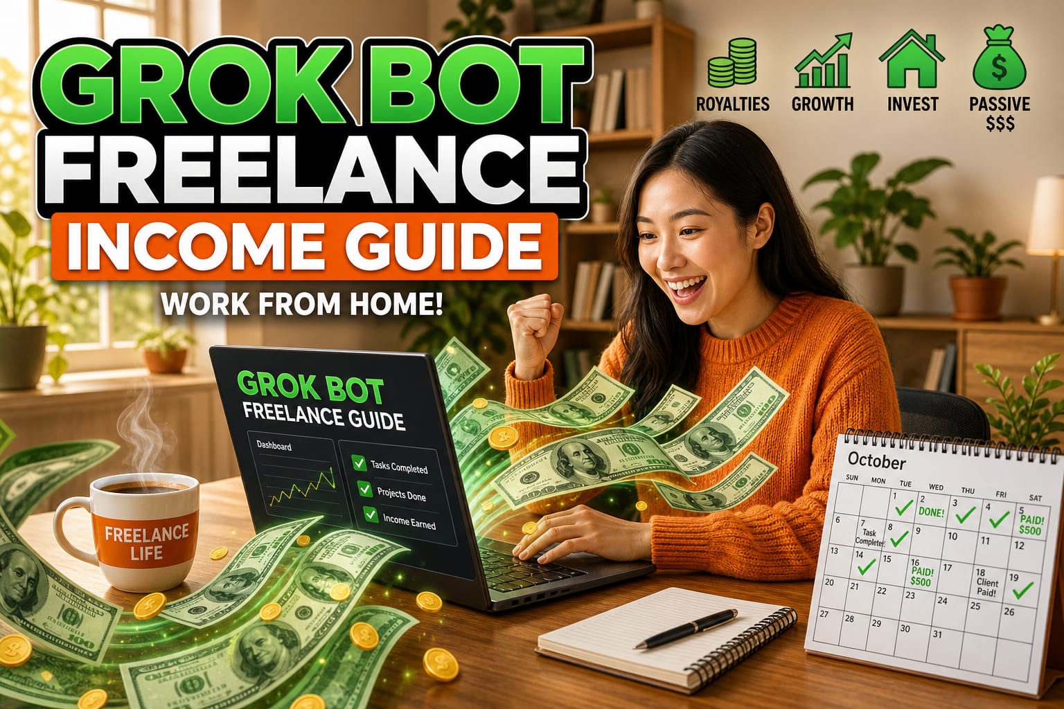Grok Bot 入門變現:不會寫程式,也能用雲端 AI 隊友接下第一單